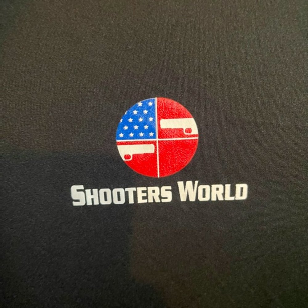 Shooters World Member Black Size Large Athletic Sport Tek Short Sleeve Shirt